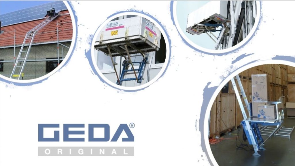 elevador desmontable GEDA mudanzas