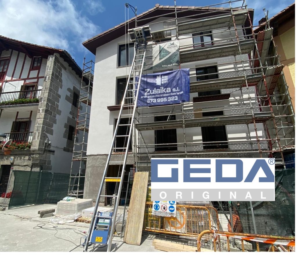 CEM vende un elevador GEDA LIFT para las reformas en GUIPUZKOA