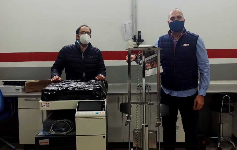 CEM entrega un Buddy LIFT 160kg a la empresa SGD Norte en Madrid