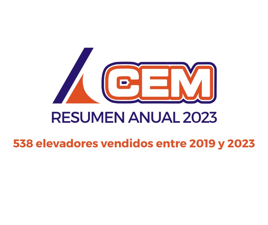 CEM Elevadores cierra 2023 con un incremento del 6% en ventas y ya acumula un total de 539 elevadores vendidos