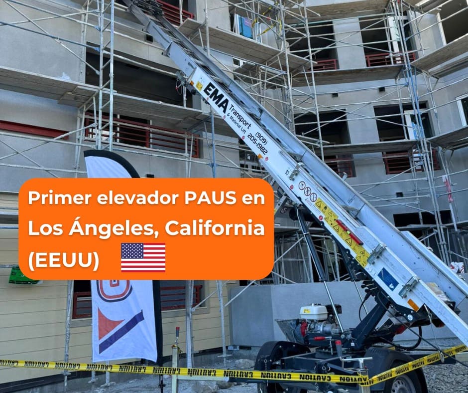CEM Elevadores vende el primer elevador PAUS en Los Ángeles, California (EEUU)